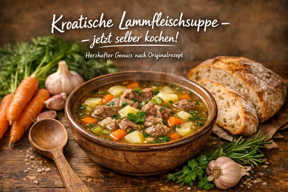 Kroatische Lammfleischsuppe