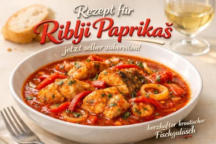 Rezept Riblji Paprikaš (Kroatischer Fischgulasch)