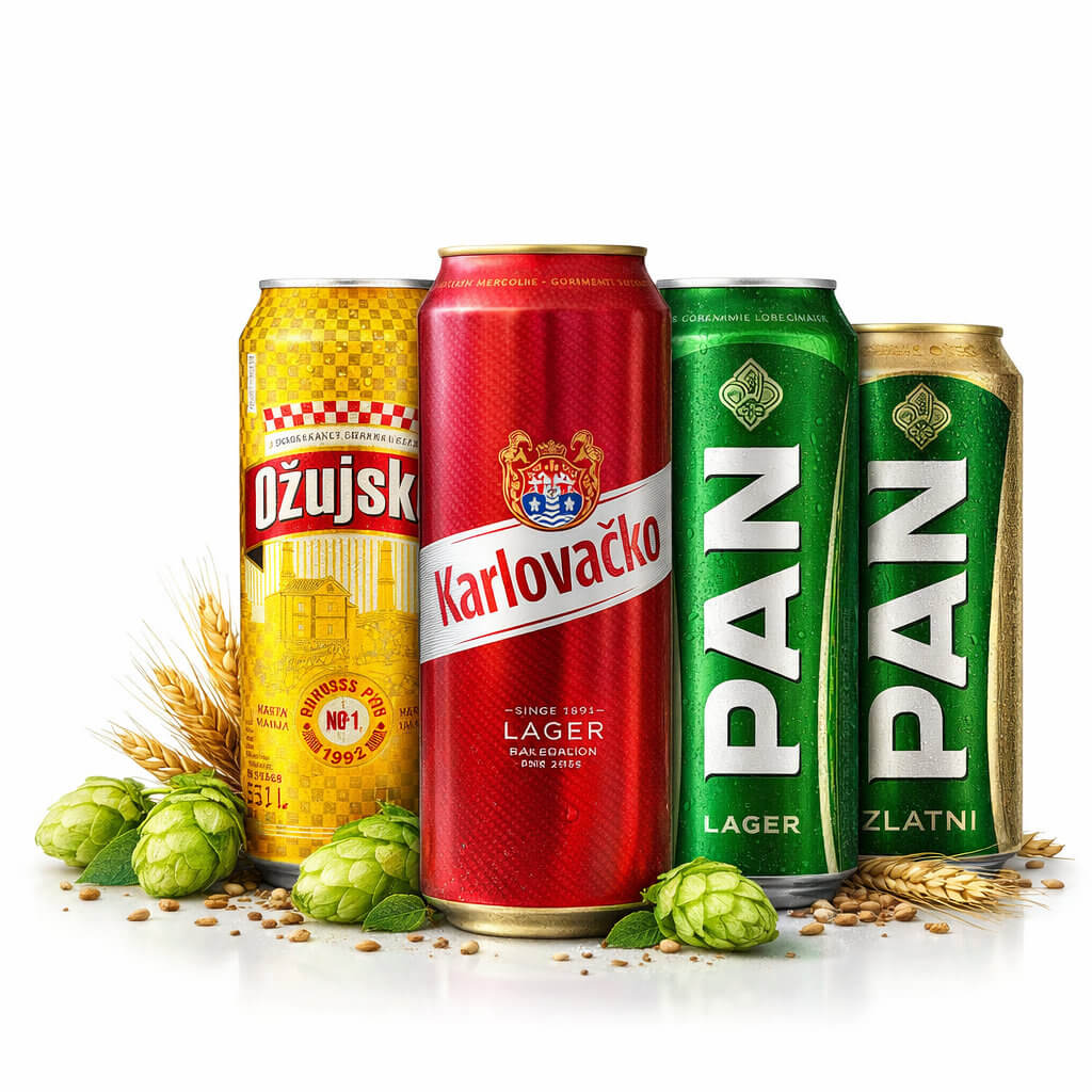 Bier aus Kroatien und den Balkanländern