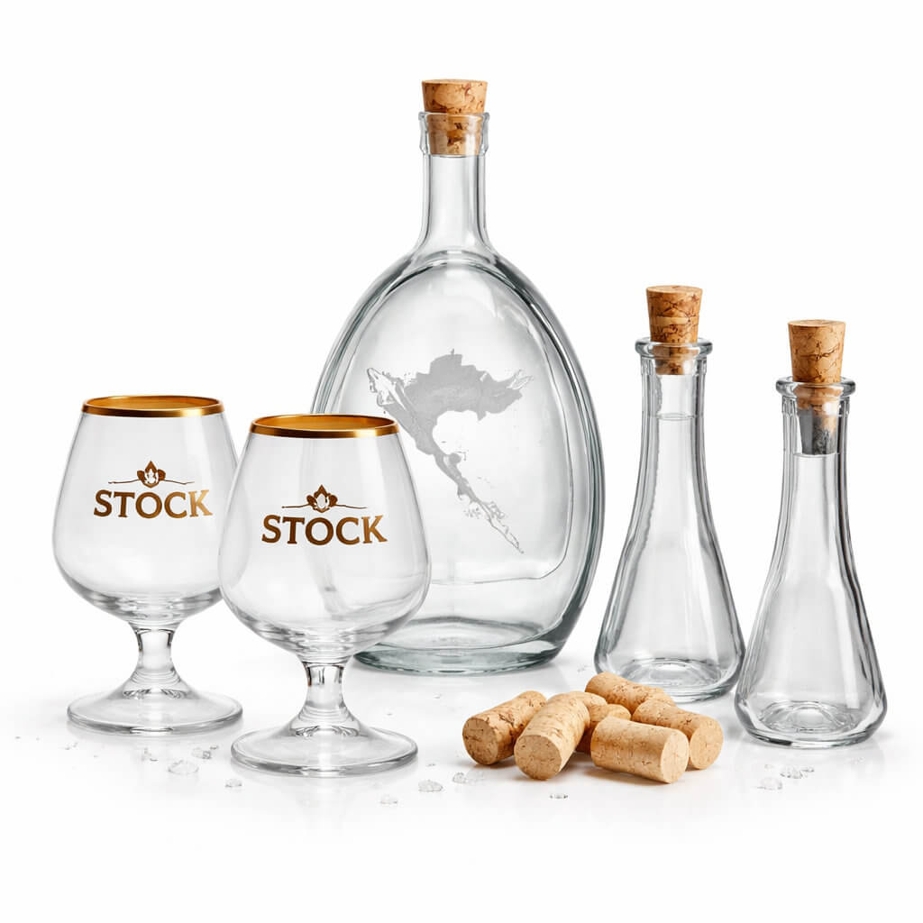 Schnapsgläser und Gläser aus Kroatien